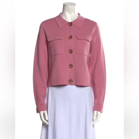 The Iconic Betty Cardigan in L.A. Pink - Picture 3 of 8